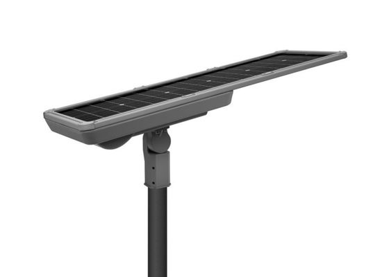 6500K 190 Lm/W 60W IP66 Ενσωματωμένο έξυπνο ηλιακό LED φως δρόμου 6 ώρες χρόνος φόρτισης